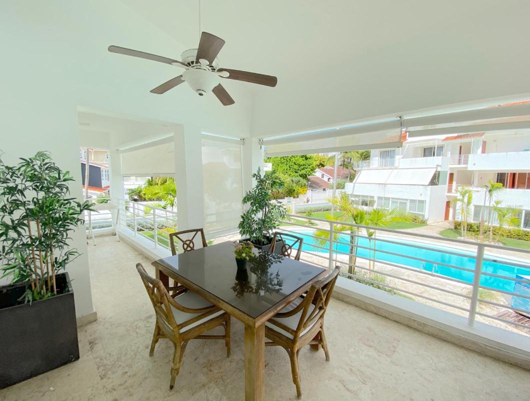Blue Ocean Beachfront Villas & Apartments - Wifi, Pool, Bbq, Playa Los Corales Punta Cana Exteriér fotografie